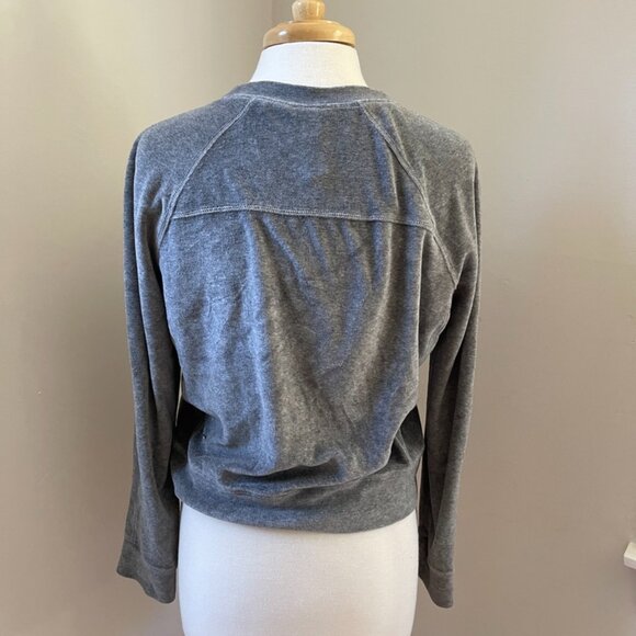 Lululemon Velour Warm Crew Crop Sweatshirt Size 8 - Picture 2 of 4